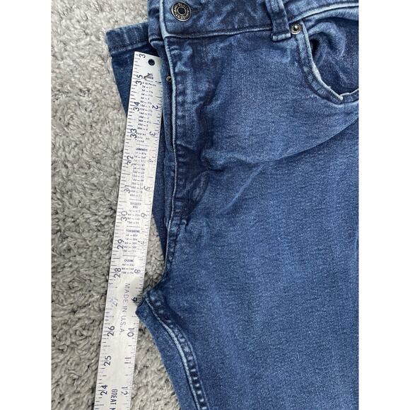 DKNY Men’s Jeans Bedford Slim Fit Size 38x32 Medium Wash Blue Jeans Casual - Picture 7 of 9